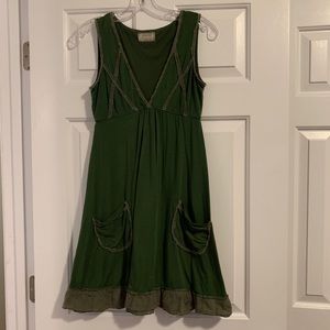Free People Green Dress